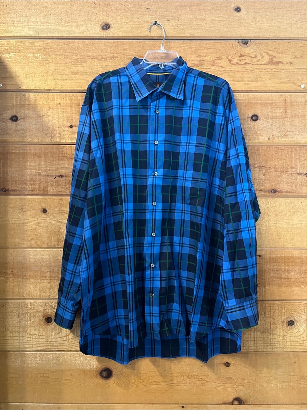 Robert Talbott Estate men's dress shirt in size 19 36/37T